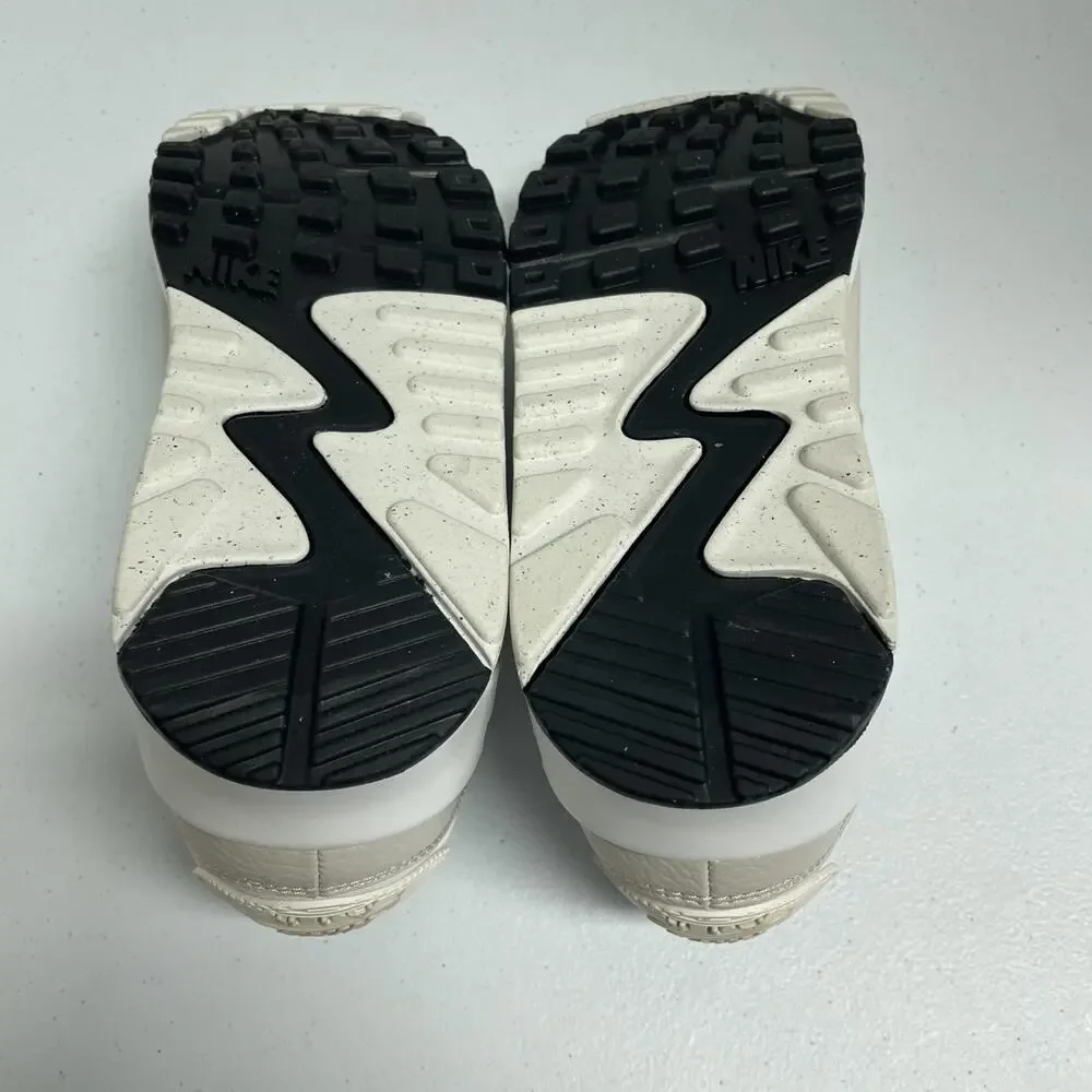 Nike Air Max 90 White Flat Pewter HM8128 101 Size 8 Women White Grey Leather